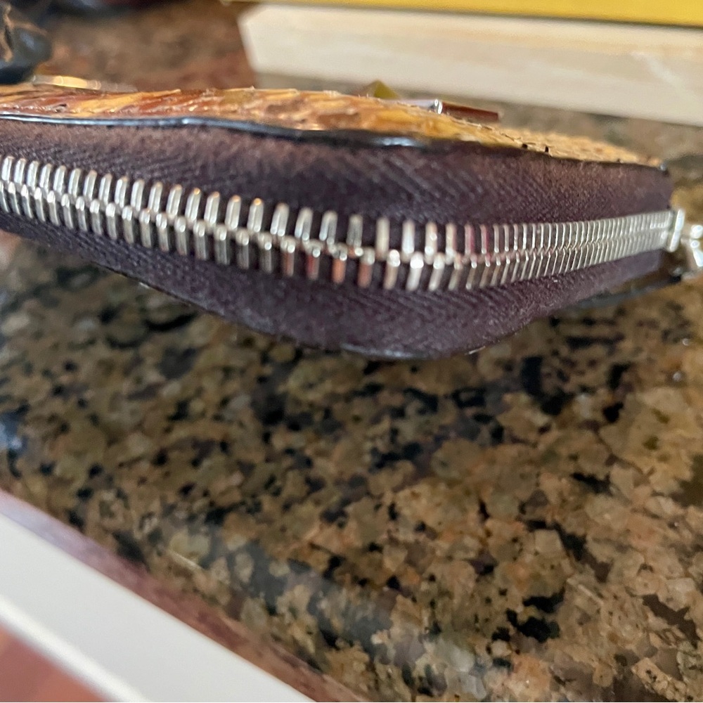 Fendi Python Zip Around Wallet Limited Edition - image 5